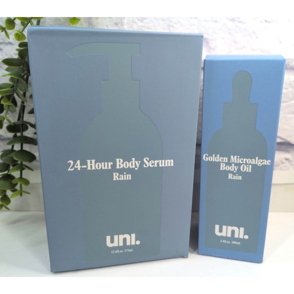 NEW LOT 2🚨Uni. Skincare Golden Microalgae Body Oil 100ml 24-Hour Body Serum 175